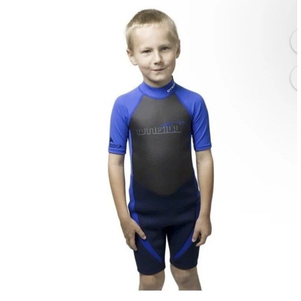 O'Neill Reactor Kids Neoprene Shorty WETSUIT Spring Suit Surf Snorkel Swim Sz 6